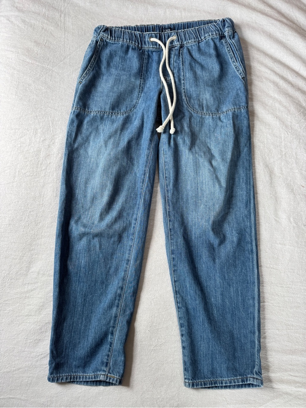 J. Crew women's Relaxed Drawstring Jeans